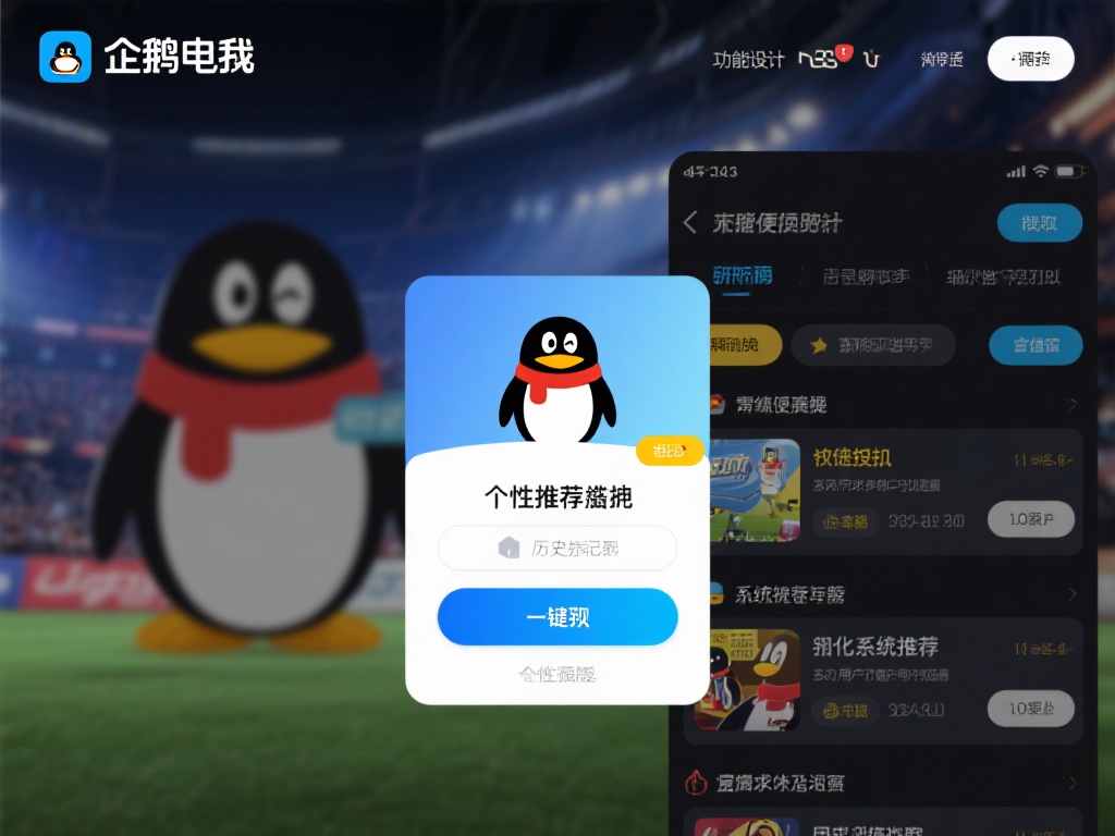 企鹅电竞投注界面设计与用户体验全面解析 (企鹅电竞投注界面设计与用户体验的深度解析与优化策略) 此外,企鹅电竞在功能设计上注重便捷性,如一键下注功