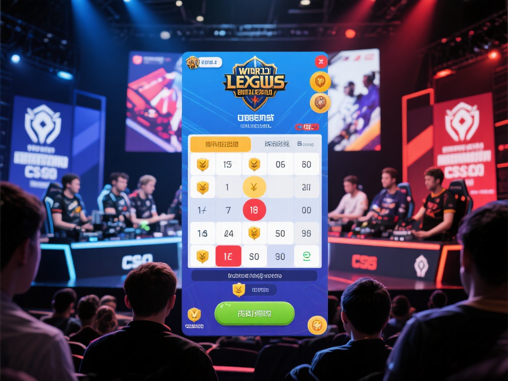 电竞竞猜游戏是一种基于电子竞技赛事的预测活动，玩家
